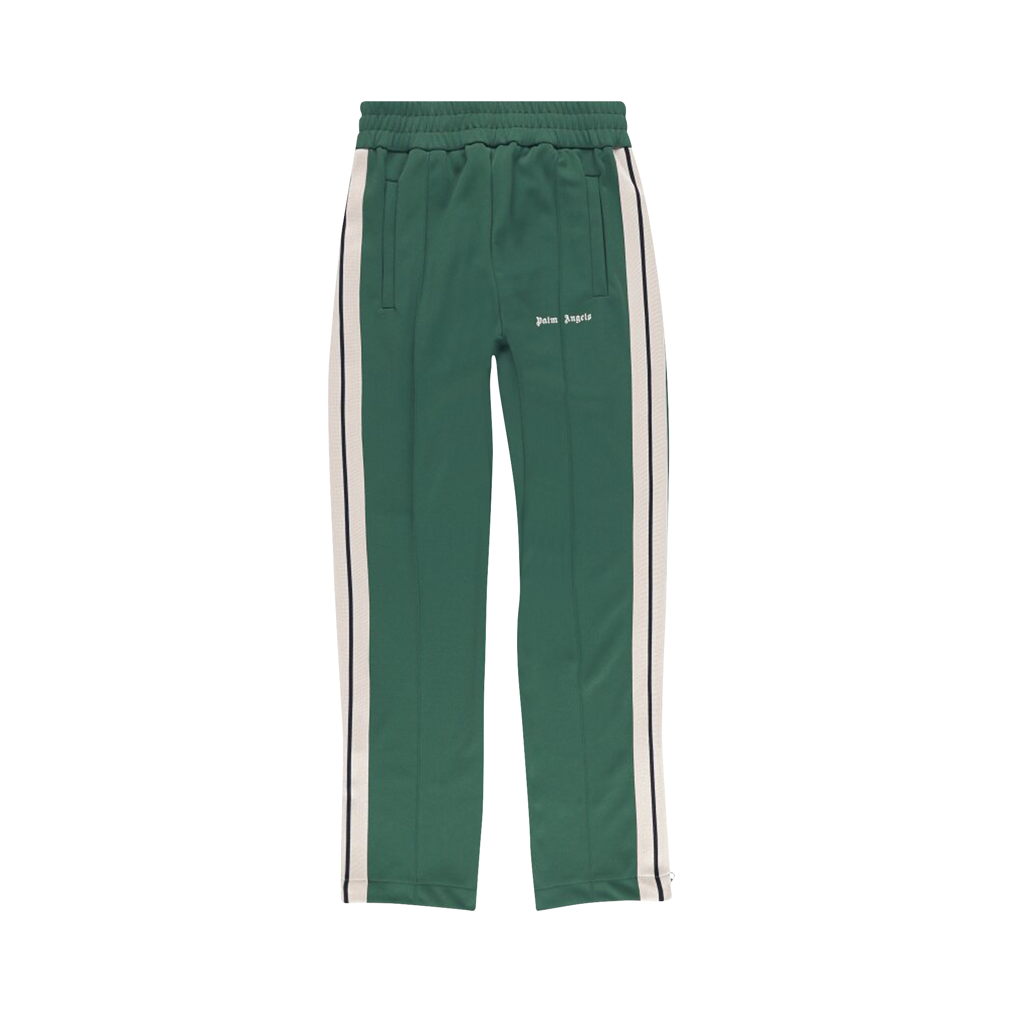 Pre-owned Palm Angels New Classic Track Pants 'forest Green'