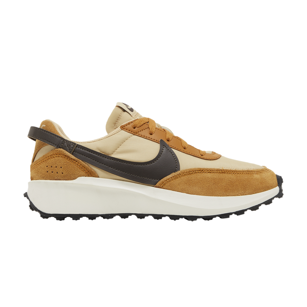 Pre-owned Nike Wmns Waffle Debut 'sesame' In Brown
