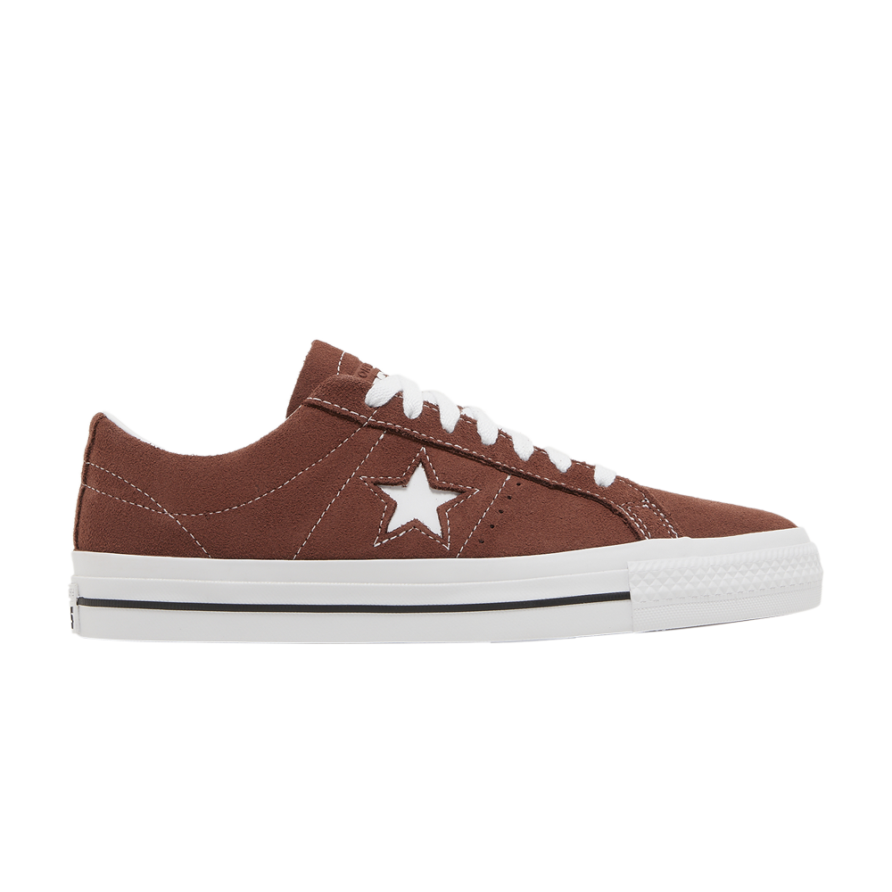 Pre-owned Converse One Star Pro Low 'red Oak'
