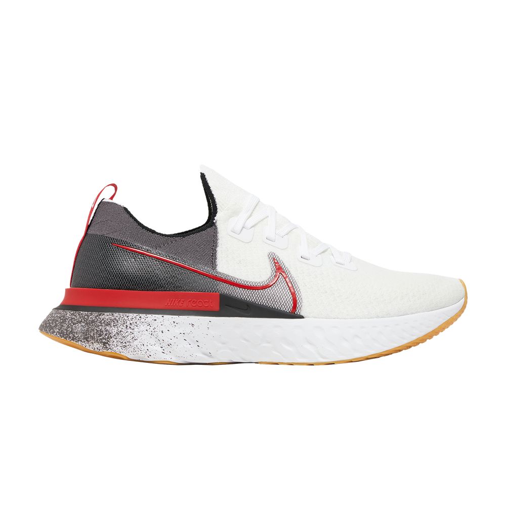 Nike React Infinity Run Flyknit 'White University Red' | Men's Size 10.5