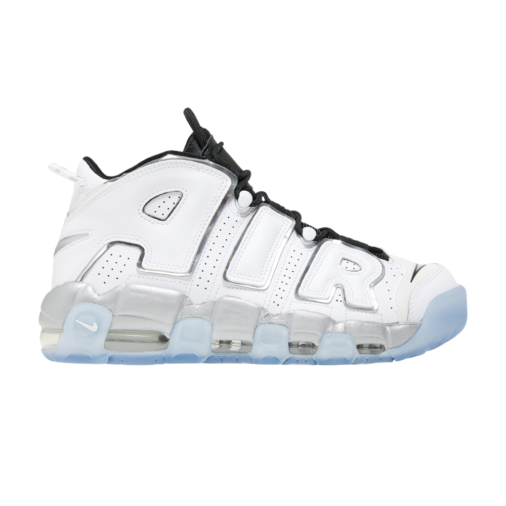 Pre-owned Nike Wmns Air More Uptempo 'white Chrome'