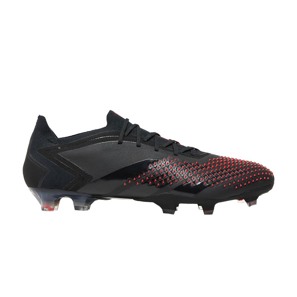 adidas Prada x Predator Accuracy Lux.1 L FG 'Black Solar Red' | Men's Size 9.5