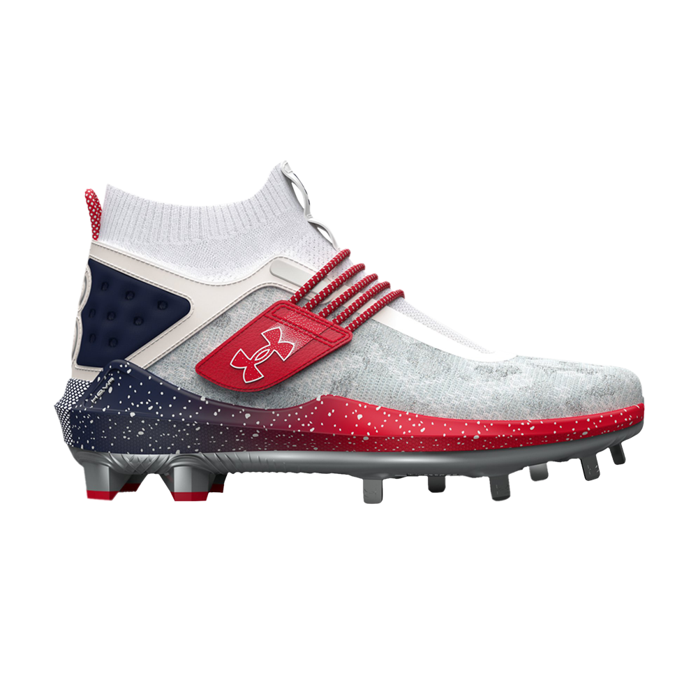 Pre-owned Under Armour Harper 8 Low St 'usa' In White