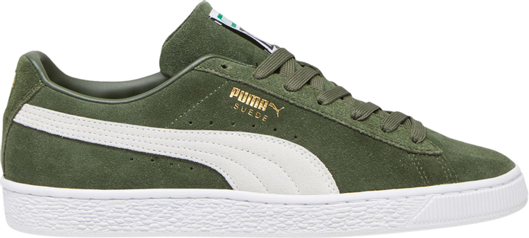 PUMA Suede Classic XXI Mens Lifestyle Shoes Green 374915 81 – Shoe