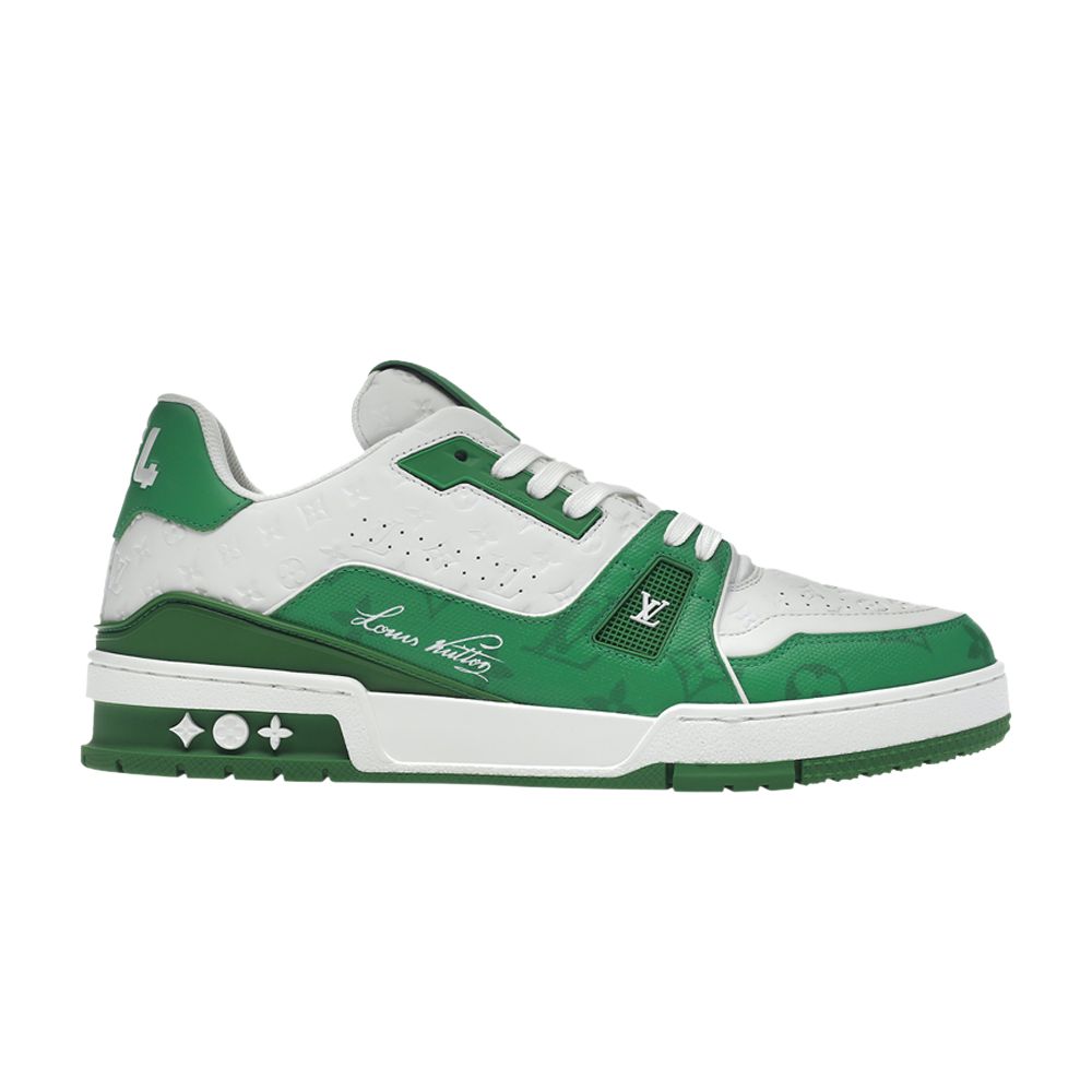 Louis Vuitton Trainer Low '#54 Mini Monogram - Green White' - 1AANG3