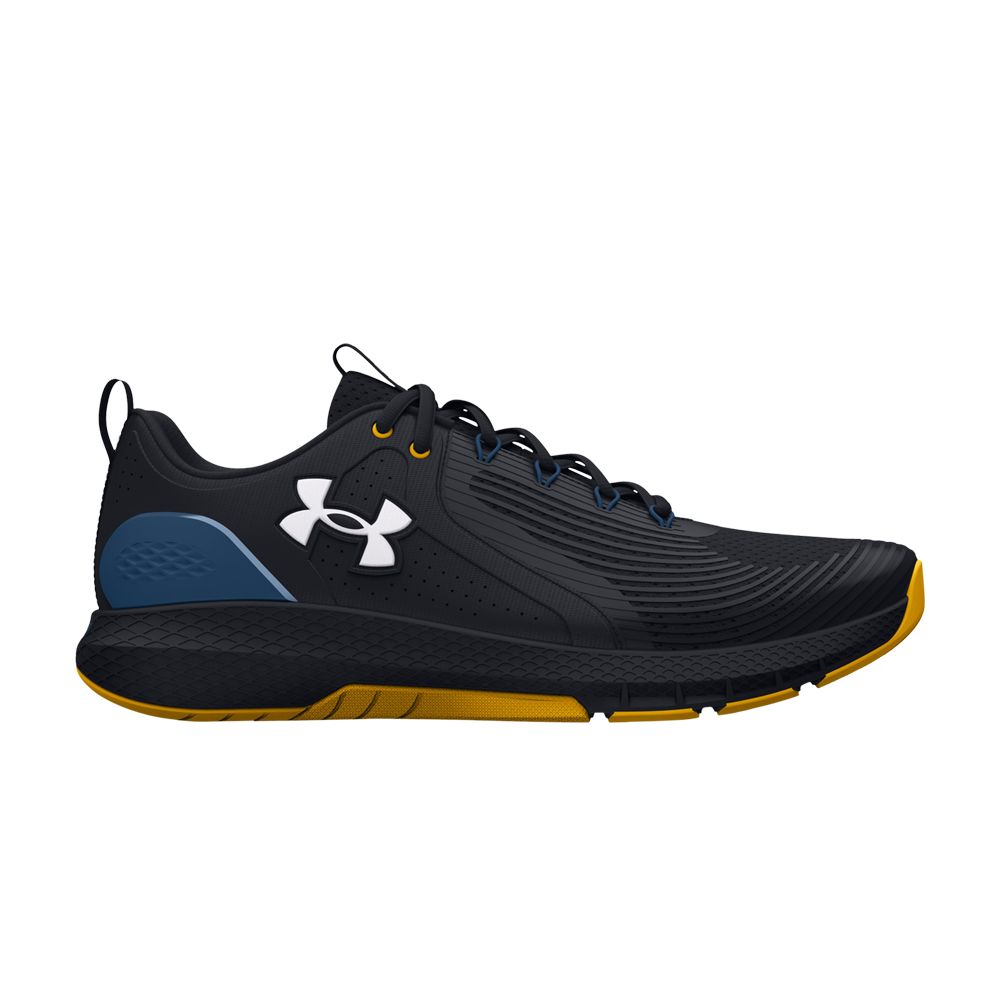 Pre-owned Under Armour Charged Commit Tr 3 'black Varsity Blue' | Men's Size 13