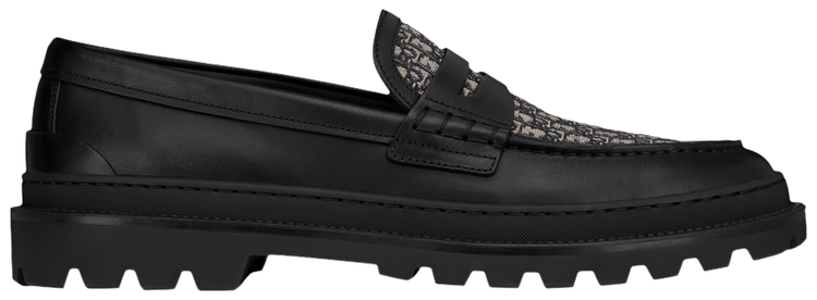 Dior Explorer Loafer 'Dior Oblique - Beige Black'