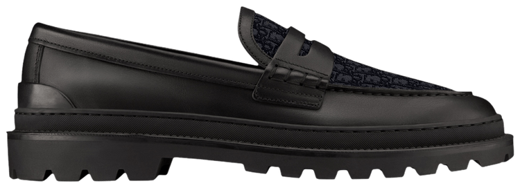 Dior Explorer Loafer 'Dior Oblique - Black'