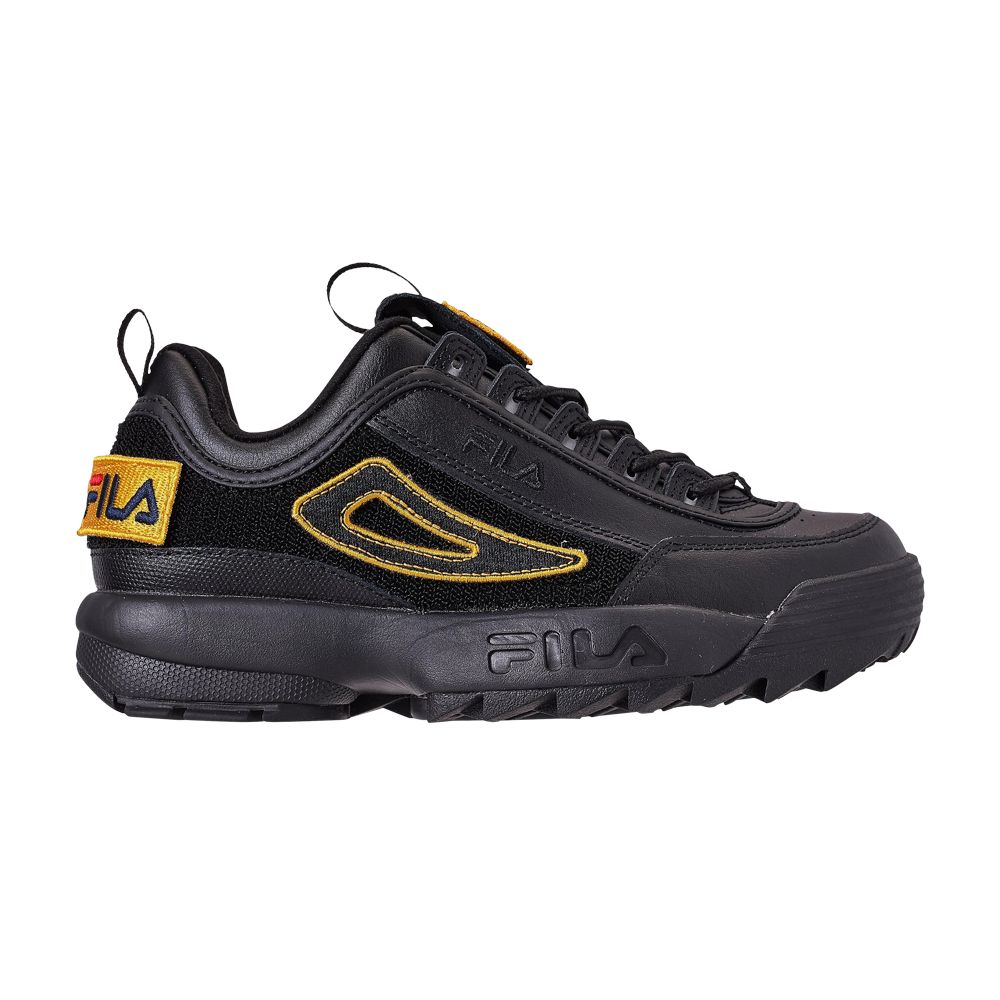 Pre-owned Fila Wmns Disruptor 2 'patches - Black' | Women's Size 7.5