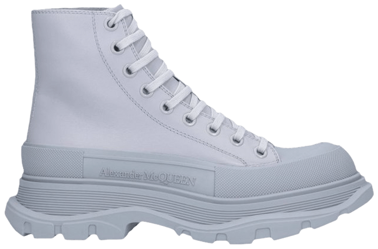 Alexander McQueen Tread Slick Boots Grey