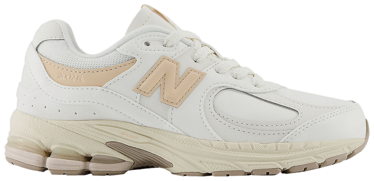 New Balance 2002R Big Kid Wide Moonbeam Frappe