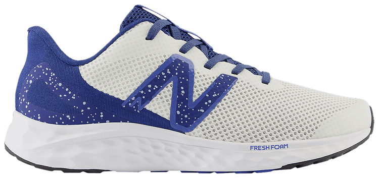 New Balance Fresh Foam Arishi v4 Big Kid White Marine Blue