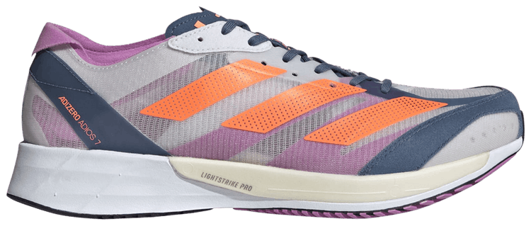 Adizero Adios 7 'Dash Grey Solar Orange'