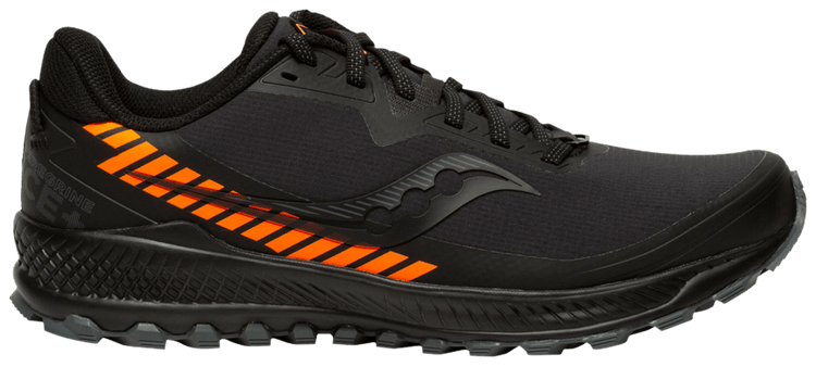 Saucony Peregrine ICE Black Vizi Orange