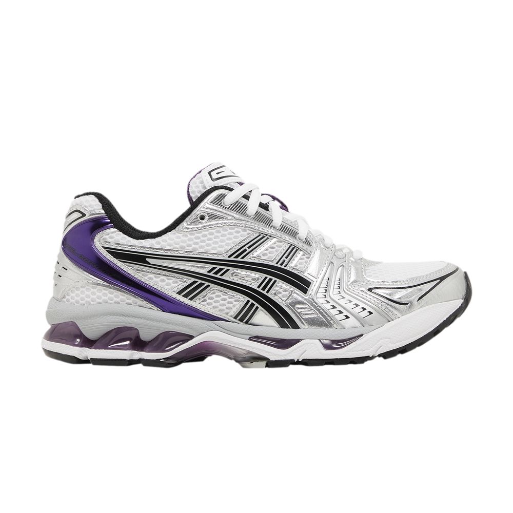 Pre-owned Asics Wmns Gel Kayano 14 'silver Grape' In White