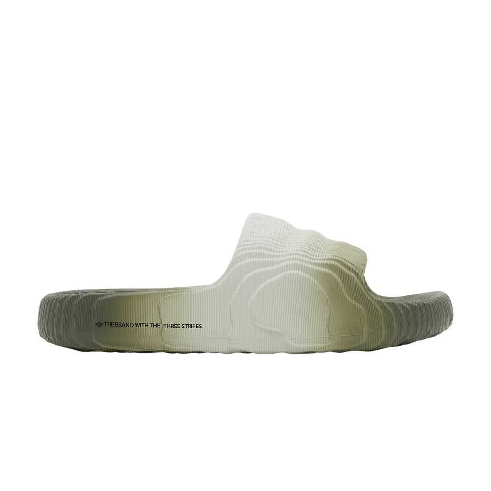 Pre-owned Adidas Originals Adilette 22 Slides 'gradient Pack - Wonder Silver'