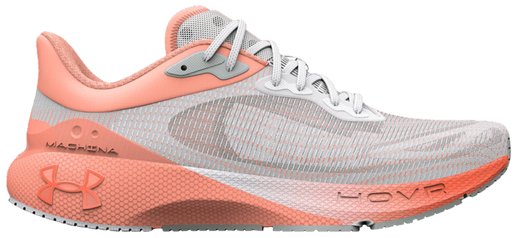 Under Armour Wmns HOVR Machina Breeze Bubble Peach Dark Tangerine