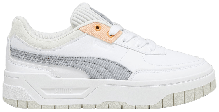 Puma Wmns Cali Dream Corduroy Chic   White Sedate Grey