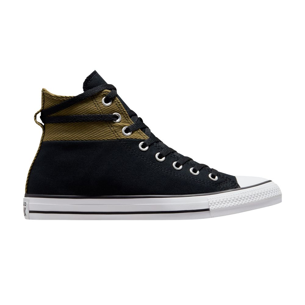 Chuck Taylor All Star High 'Crafted Patchwork - Black Cosmic Turtle' - A04512F