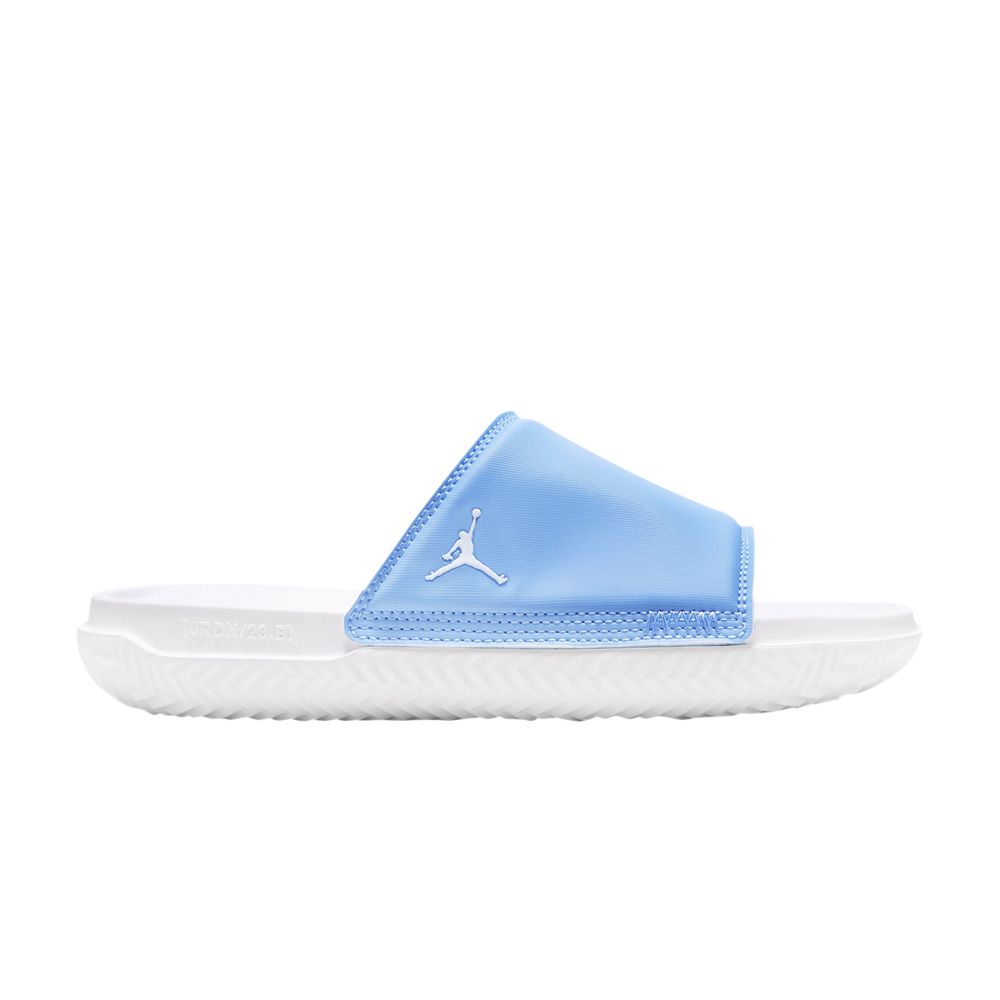 Pre-owned Air Jordan Jordan Play Slide Gs 'university Blue White' | Kid's Size 6