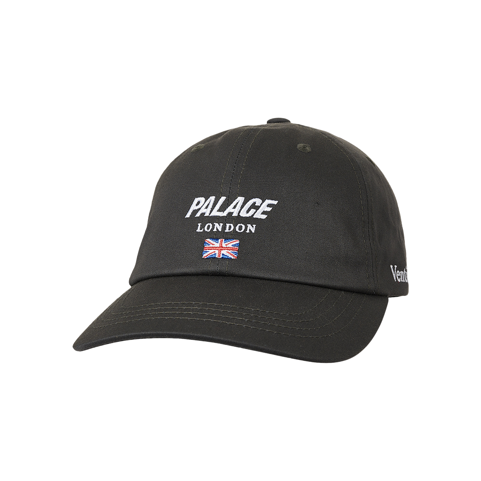 Pre-owned Palace Ventile  London 6-panel 'charcoal' In Grey