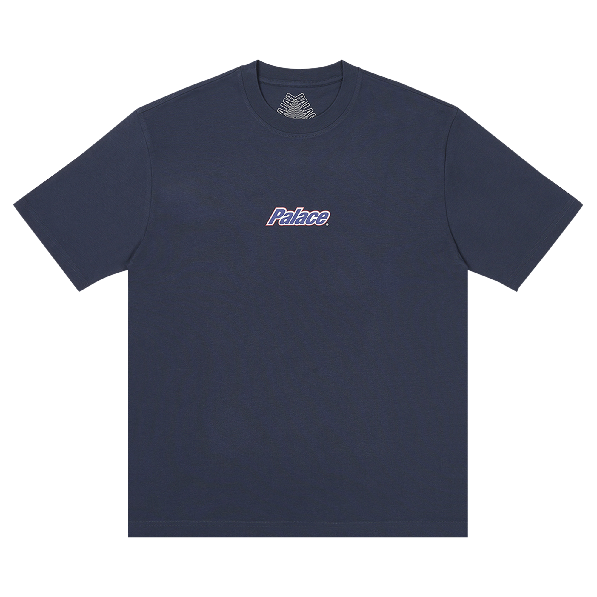Pre-owned Palace Standard T-shirt 'navy' In Blue