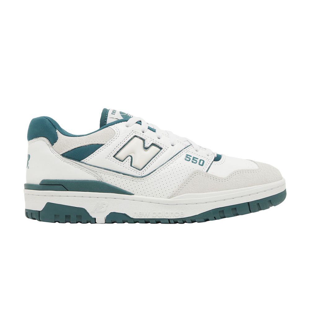 Pre-owned New Balance 550 'white Vintage Teal'