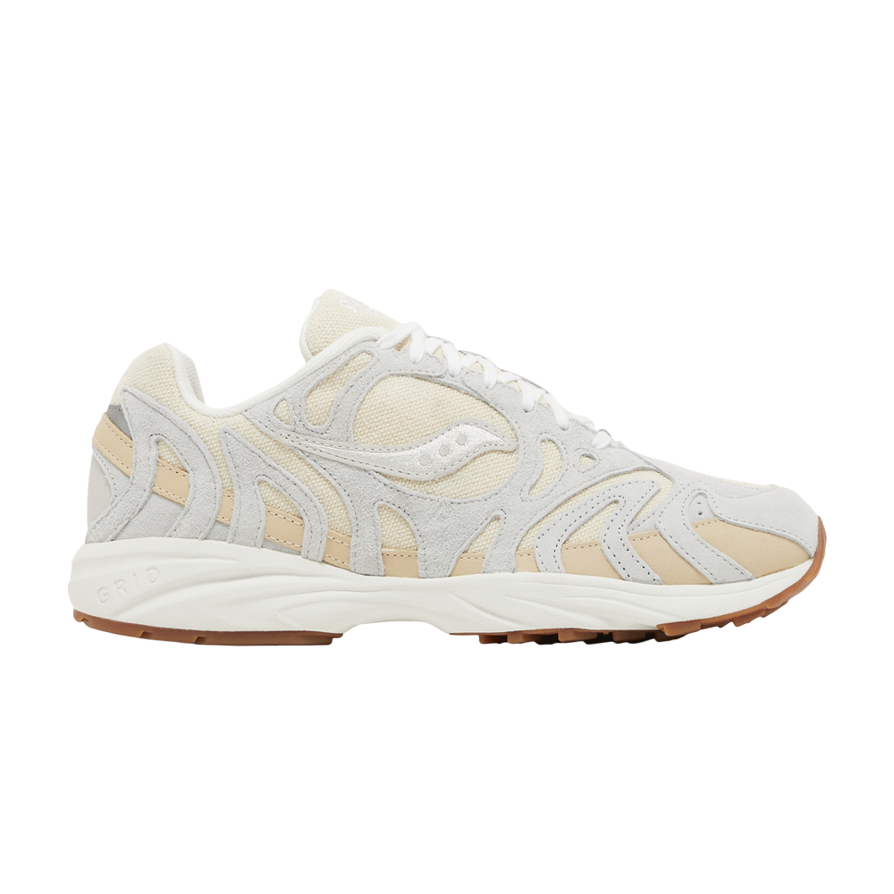 Pre-owned Saucony Grid Azura 2000 'blank Canvas' In Cream