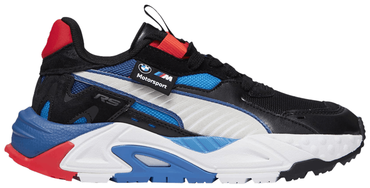 BMW Motorsport x Puma RS Trck Big Kid Black Cool Cobalt