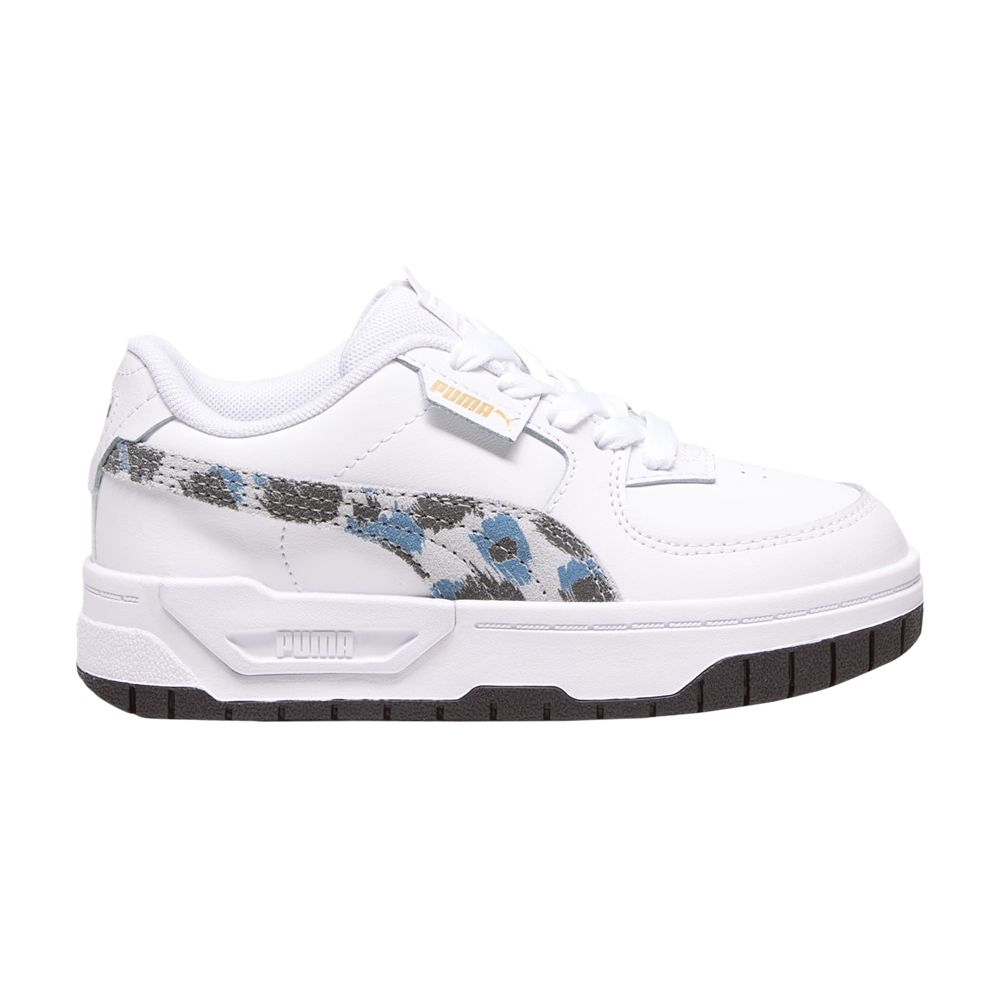 Puma Cali Dream Little Kid 'Animal Print - White Racing Blue' | Kid's Size 13.5 - 392000-02