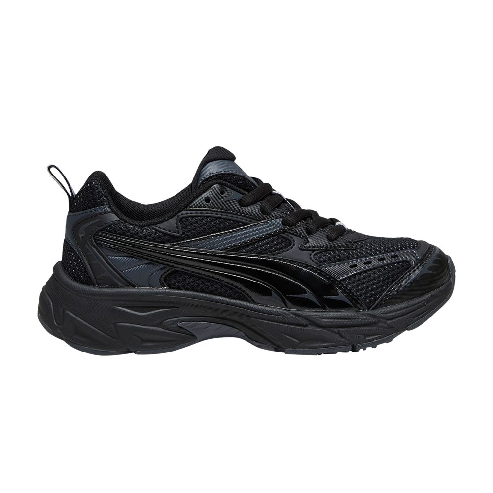 Pre-owned Puma Morphic Base Big Kid 'black Strong Grey' | Kid's Size 5.5