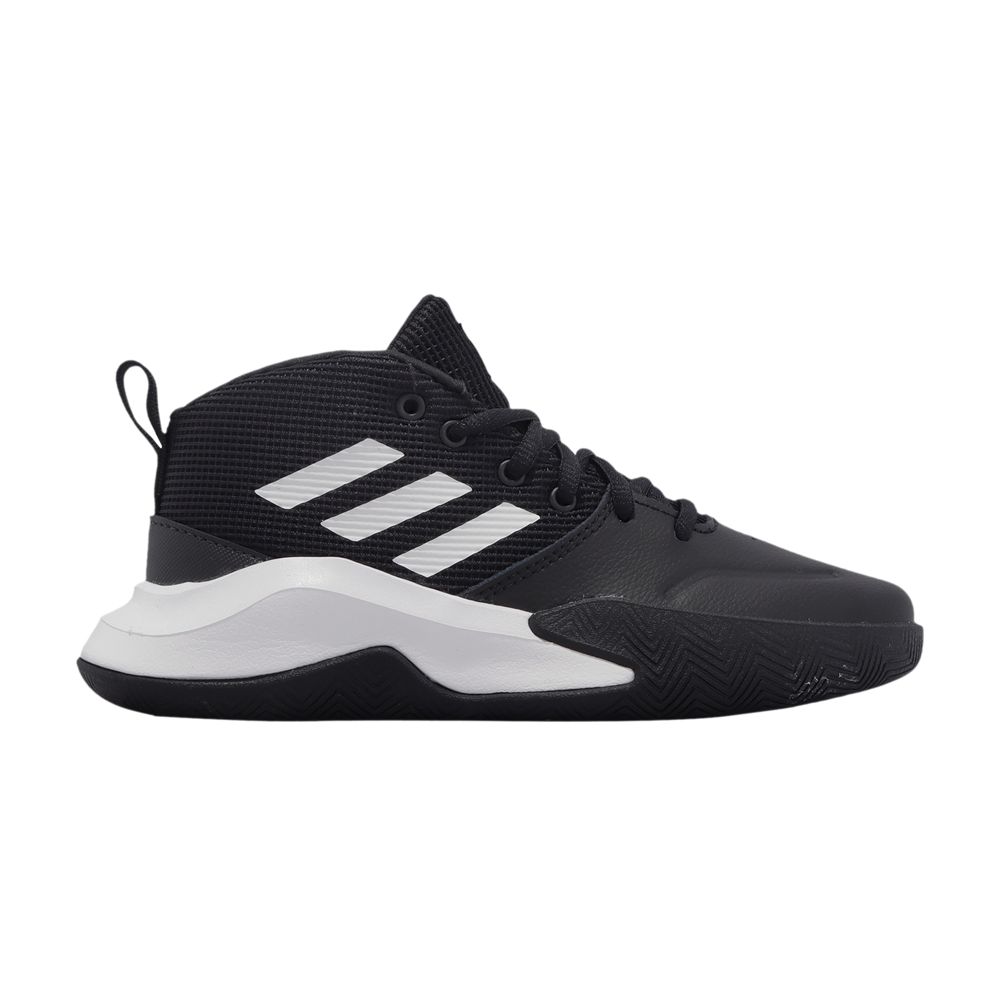 Pre-owned Adidas Originals Adidas Own The Game Wide K 'black White' | Kid's Size 4