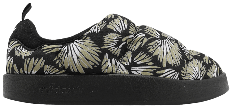Adidas Wmns Puffylette Floral   Black