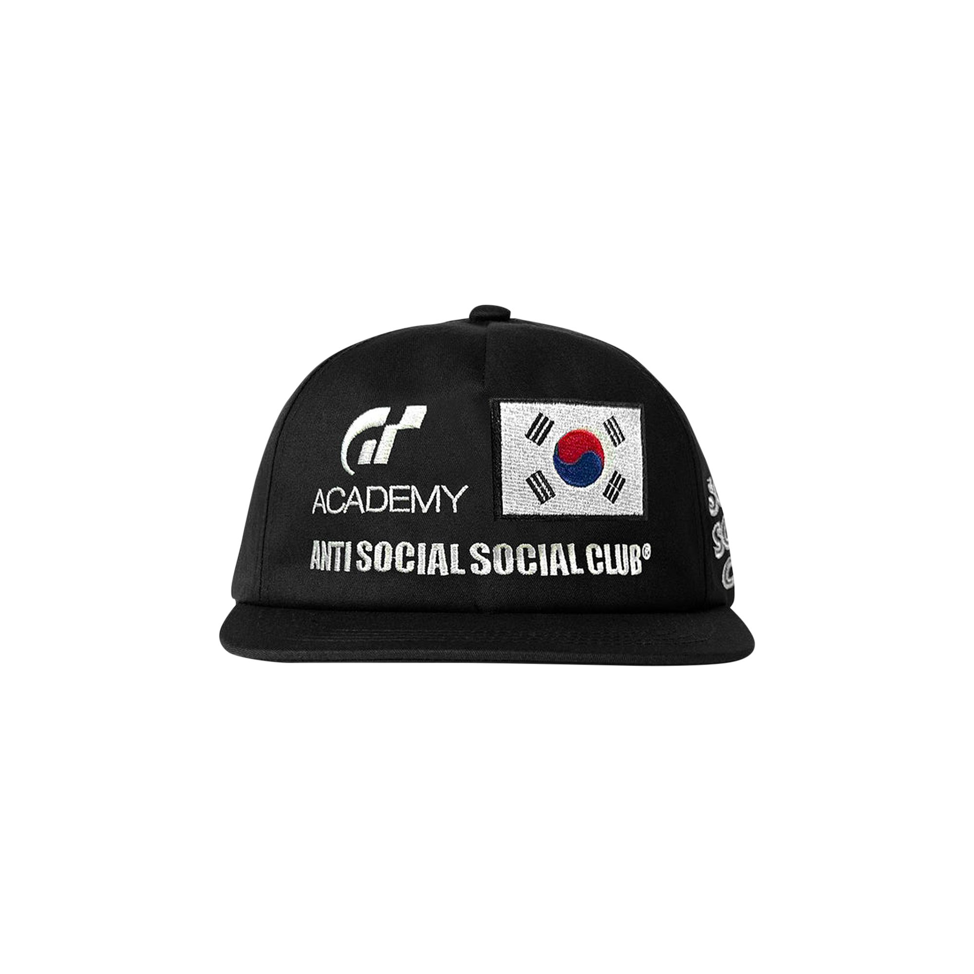 Anti Social Social Club x Gran Turismo Flag Cap 'Black' | Men's Size Onesize