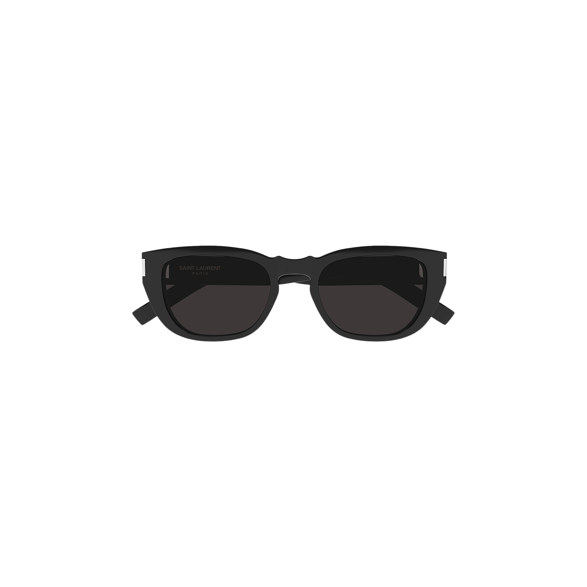 Pre-owned Saint Laurent Cat Eye Frame Sunglasses 'black'