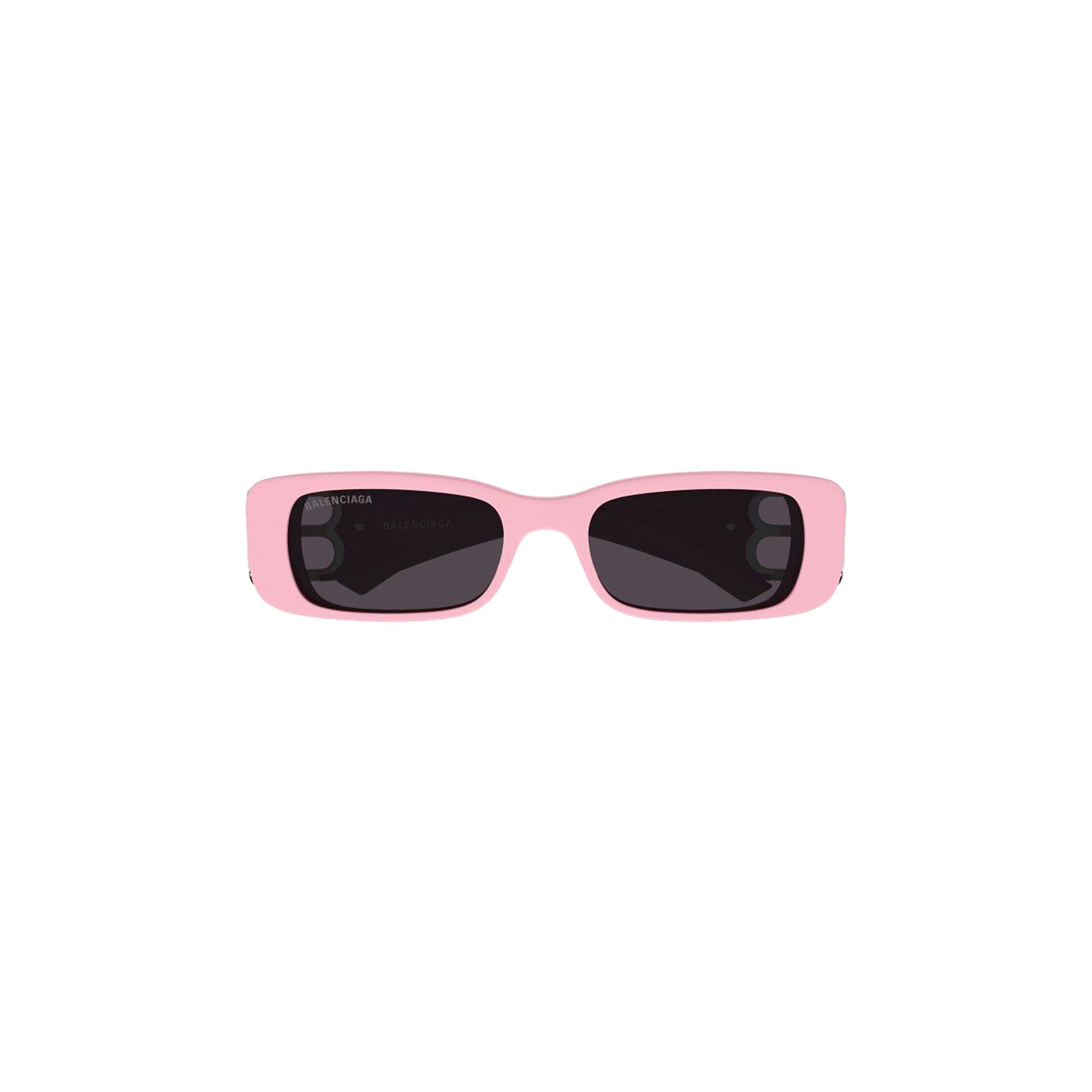 Pre-owned Balenciaga Rectangular Frame Sunglasses 'pink'