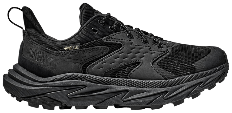 HOKA Anacapa 2 Low GORE TEX Kids Triple Black