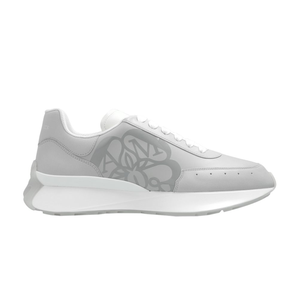 Pre-owned Alexander Mcqueen Spring Runner 'light Grey' | Men's Size 43 In Gray