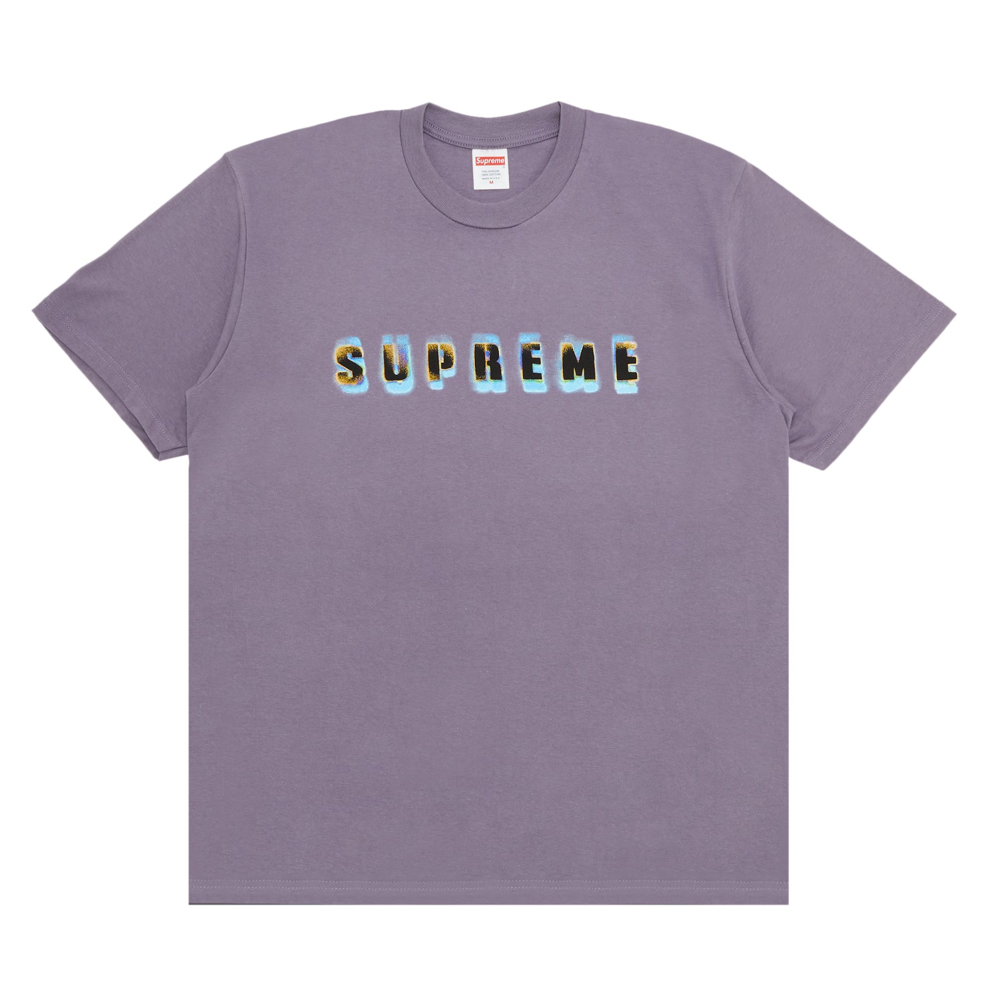 Supreme Stencil Tee 'Dusty Purple' | Men's Size XL