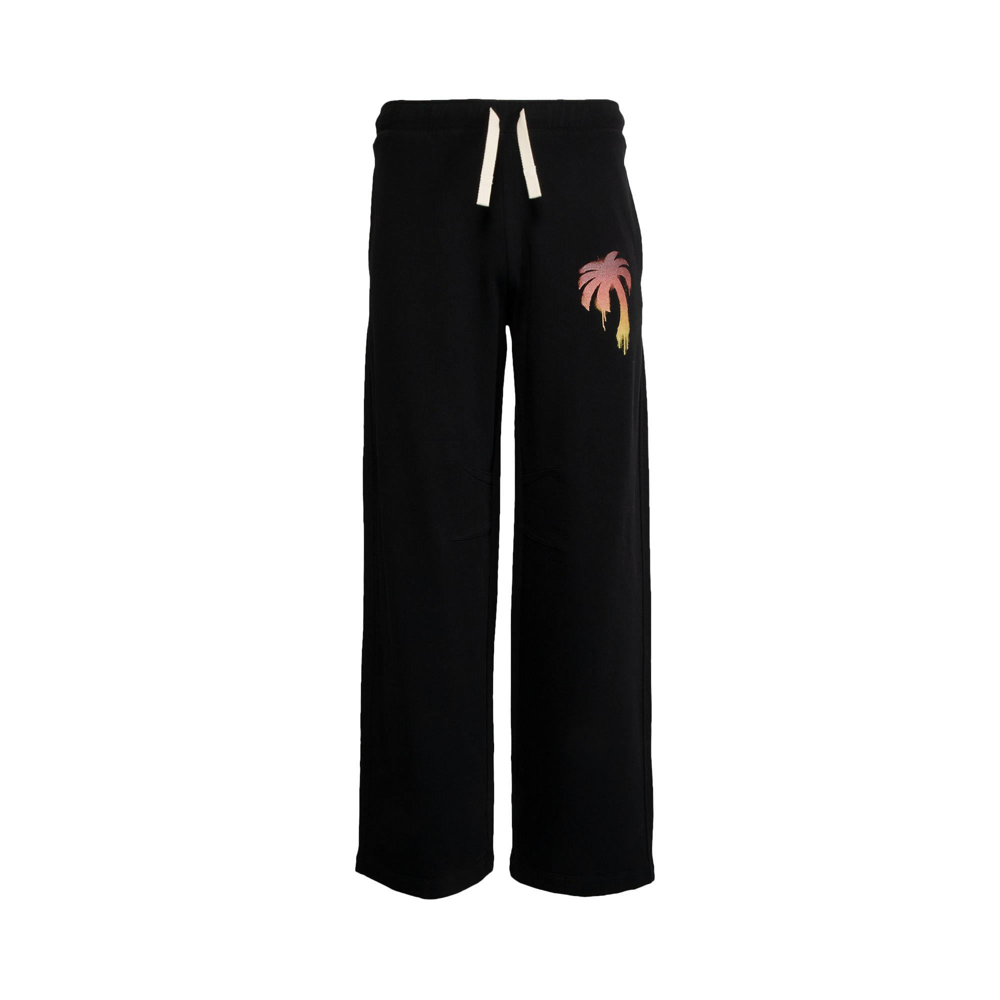 Pre-owned Palm Angels I Love Pa Loose Sweatpants 'black/red'