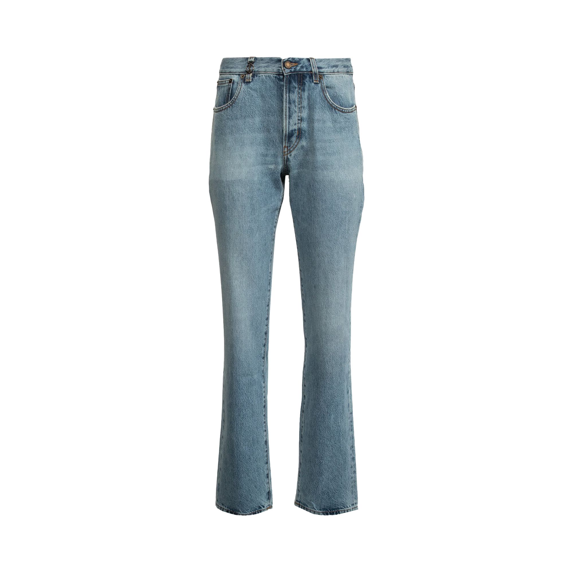 Saint Laurent Cassandre Jeans 'Hawaii Blue' | Women's Size 27
