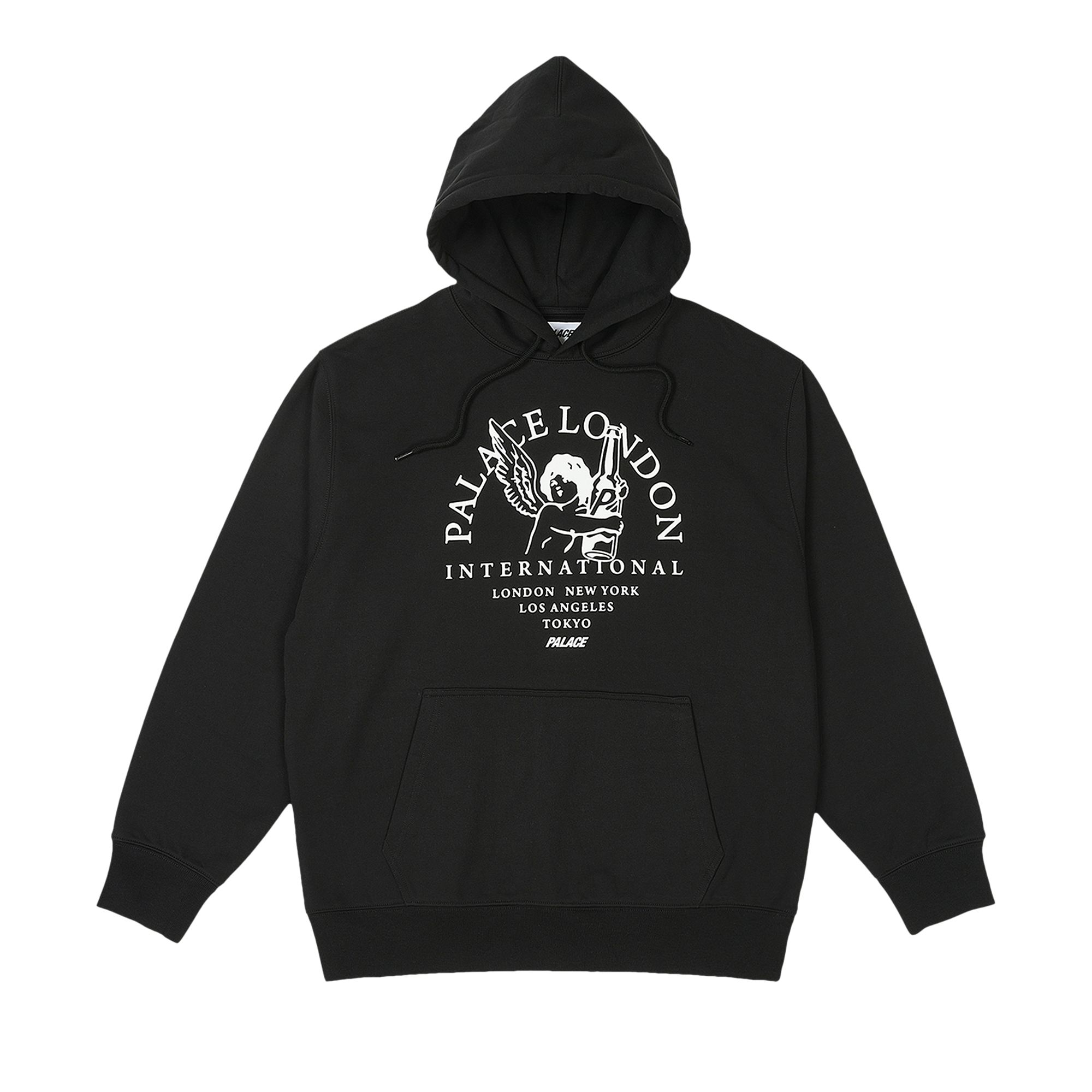 Palace International Hood 'Black' | Men's Size L