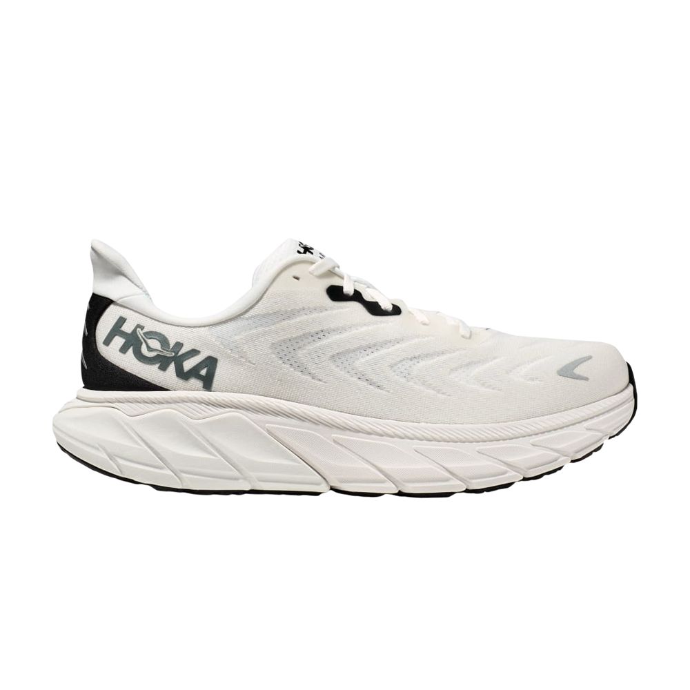 Hoka One One Arahi 6 'Blanc De Blanc' | White | Men's Size 9