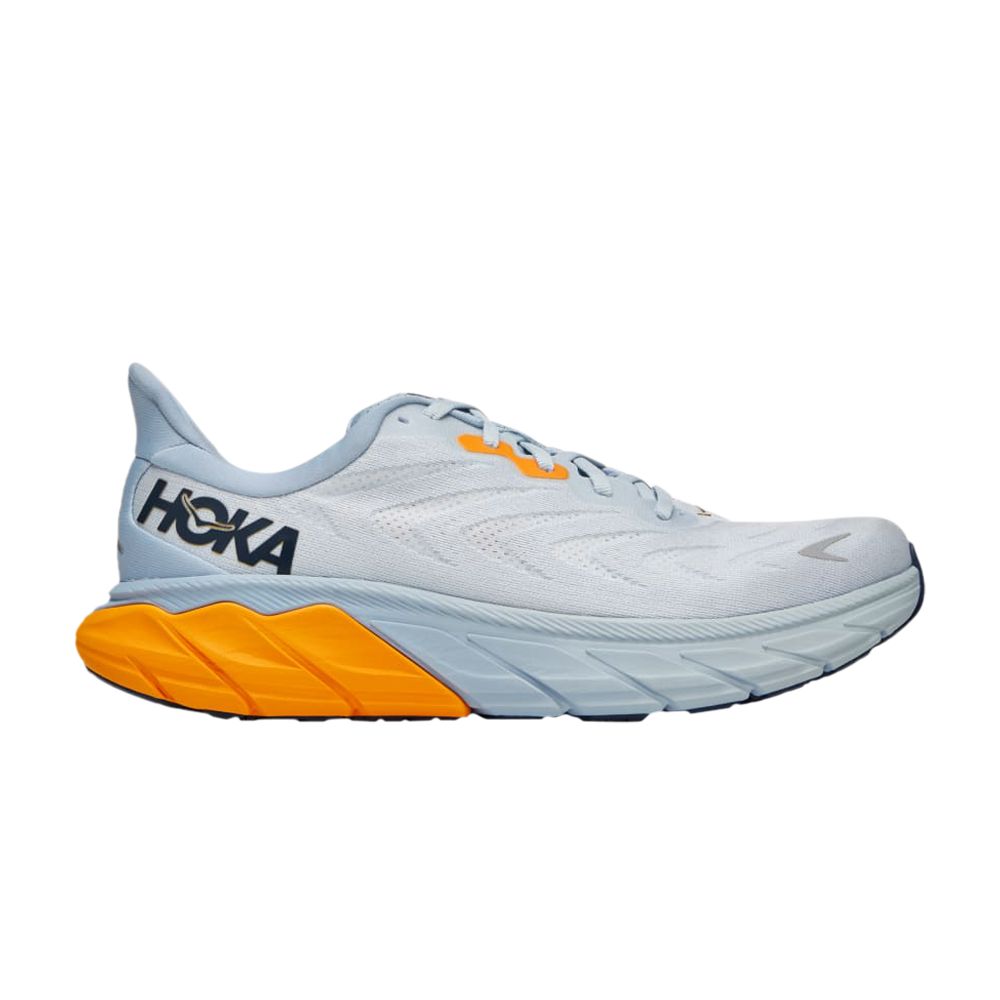 Hoka One One Arahi 6 'Plein Air Blue Fog' | Orange | Men's Size 9.5