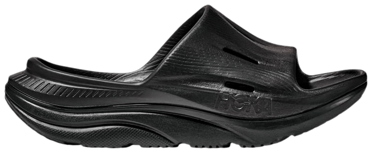 HOKA Ora Recovery Slide 3 Kids Triple Black