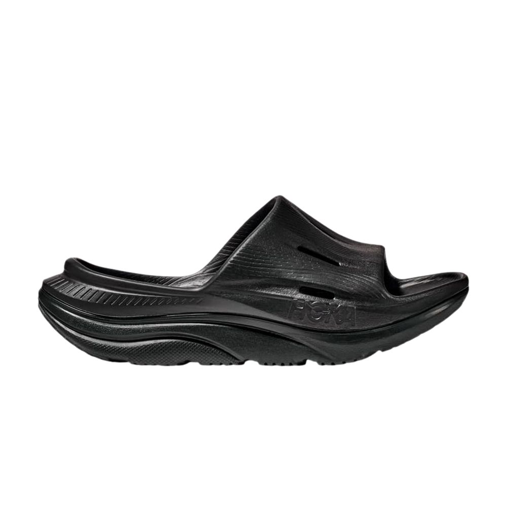 HOKA Ora Recovery Slide 3 Kids 'Triple Black' | Kid's Size 6
