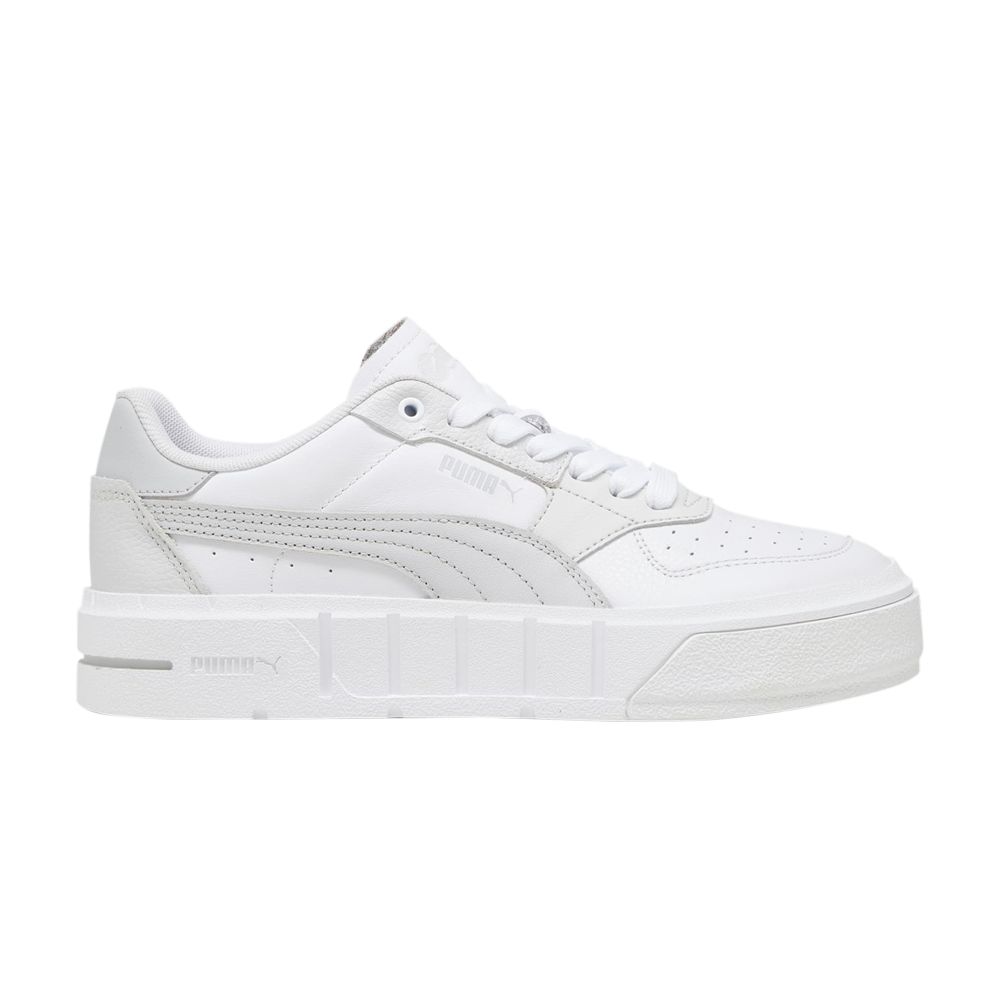 Puma Wmns Cali Court Leather 'White Cool Light Grey' | Women's Size 6.5