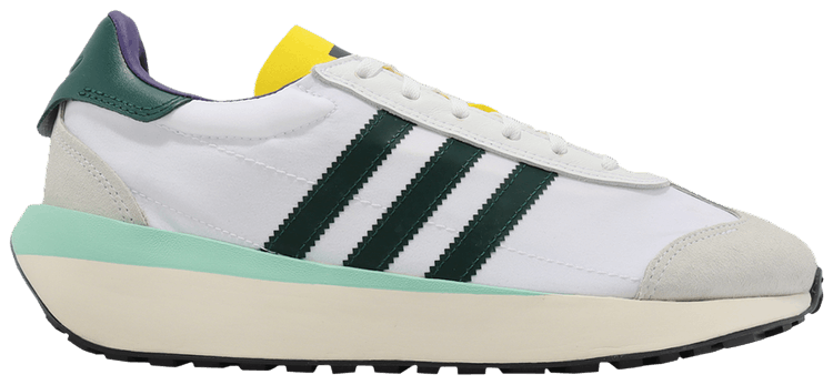 Adidas Country XLG White Collegiate Green Yellow