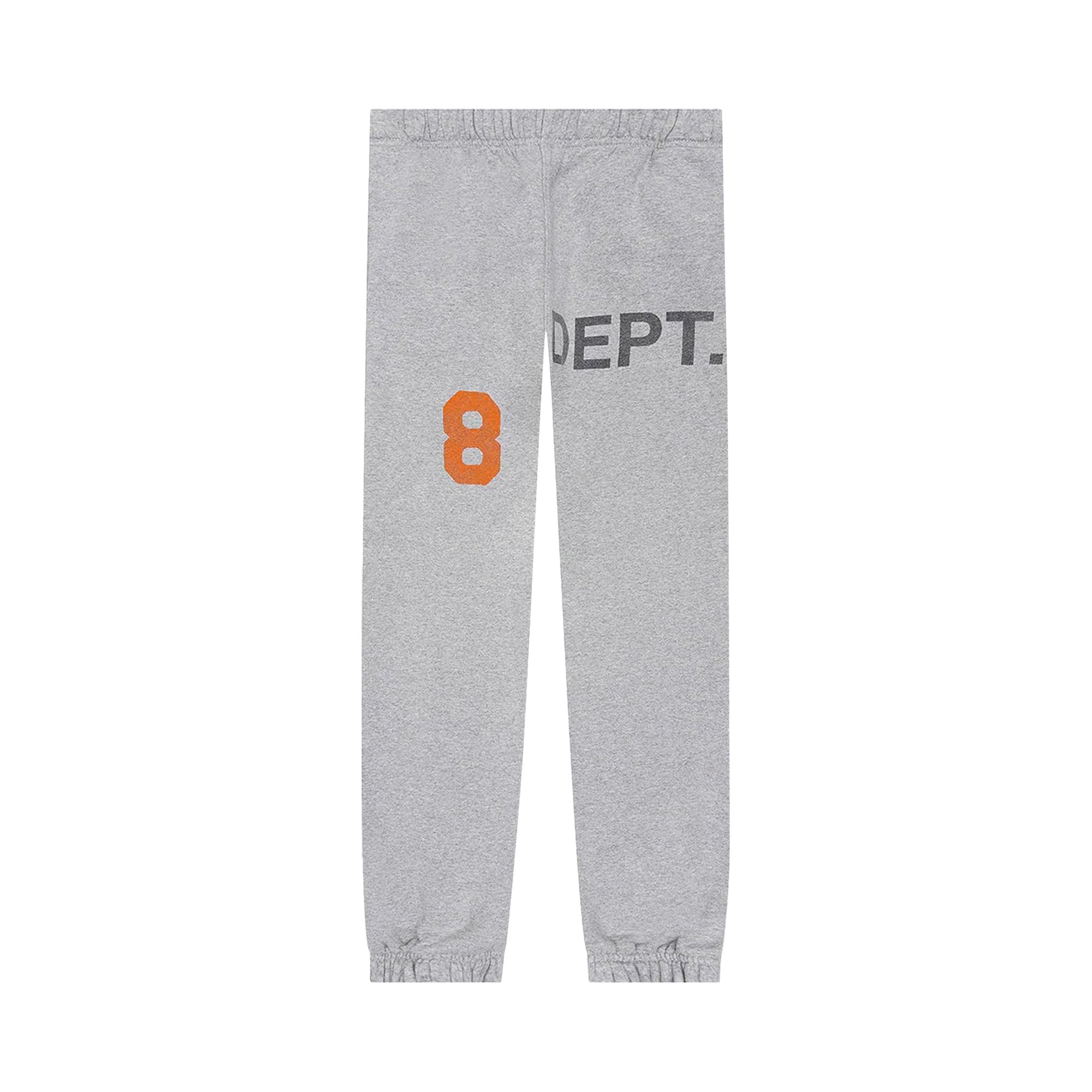 Pre-owned Gallery Dept. Deep Logo Sweatpants 'heather Grey'