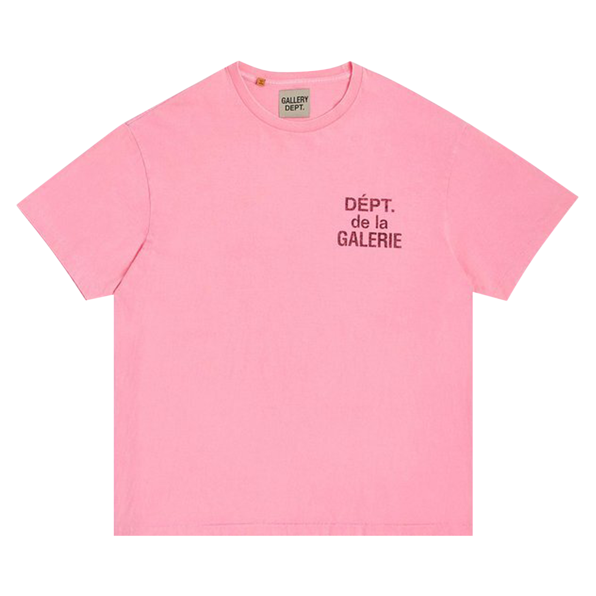 Pre-owned Gallery Dept. French Tee 'flo Pink'